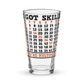 thumbnail image 1 of Funny My Skills Are Multiplying Professors Math School Jok Pint Glass 16oz, 1 of 4