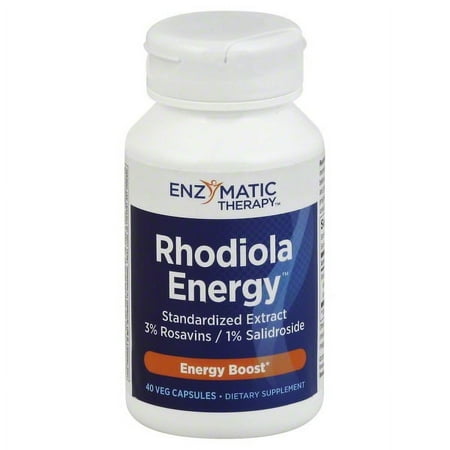 Enzymatic Therapy Rhodiola Energy 40 Veg Caps