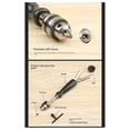 thumbnail image 5 of Large Hand Drill Hand Tool Suitable for Wood, Jewelry, Fine Crafts, 5 of 5
