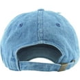 thumbnail image 4 of Kid's Vintage Distressed Dad Hat Junior Size Adjustable Baseball Cap, 4 of 4