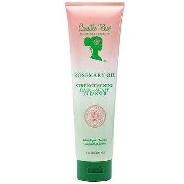 Camille Rose Rosemary Oil Strengthening Hair & Scalp Refresh & Revitalize All Ages Cleanser 8.5oz