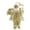 Gold-86, variant on Festive Santa Claus Doll for Christmas Decoration, 30x18cm Cloth Plastic Material, Ideal for Table Top Home Office Decor, Thanksgiving and Holiday Gift Idea