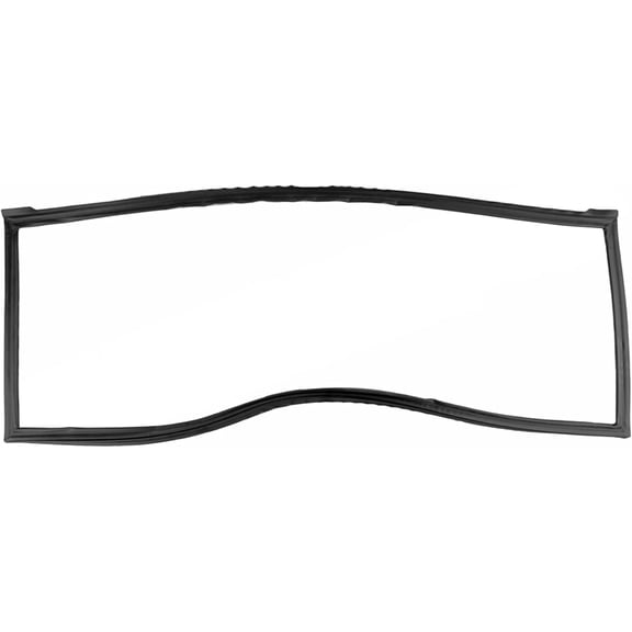 Whole Parts Refrigerator Door Seal Gasket (Black) for Left Side Part# W10830289 - Replacement & Compatible with Some Amana, Kitchen Aid, Maytag and Whirlpool Refrigerators