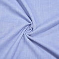 thumbnail image 3 of Camisas Casuales Para Hombre Camisa sólida informal de verano para hombre Camisa de manga larga con cuello levantado Camisa superior (Blue, XL), 3 of 7