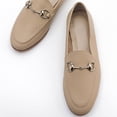 thumbnail image 4 of Penny - Mocasines Horsebit De Cuero Beige Oscuro beige 24 CM, 4 of 6