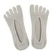 thumbnail image 3 of Calcetines invisibles cortos Sunnimix para hombre Antideslizantes Gris, 3 of 8