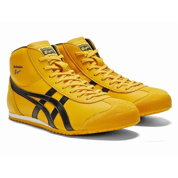 Onitsuka Tiger MEXICO Mid Runner YELLOW BLACK 1183B577 751 Authentic