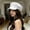 A1/White, variant on Beret for Women Y2K Star Studded Adjustable Sun Proteation Cadet Cap Cotton Short Curved Brim Flat Top Retro Newsboy Hat Spring Autumn Wear Street Fashion Black M