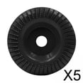 thumbnail image 1 of Colaxi 5x100mm Angle Grinder Disc Wood Grinding Wheel Woodworking Tool Black, 1 of 7