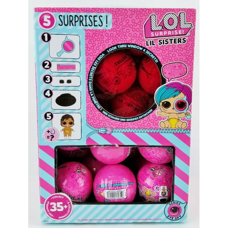 LOL Surprise Eye Spy Lil Sister Great Gift for Kids Ages 6+