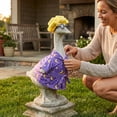 thumbnail image 7 of Sruoe Porch Goose Outfits, 23" Porch Goose Clothes for Lawn Yard and Patio Decoration, Lawn Goose Clothing for Cement Goose Lawn Goose Outfit, Garden Goose Costume, 7 of 7