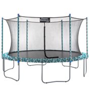 Machrus Upper Bounce 15 FT Round Trampoline Set with Safety Enclosure System – Backyard Trampoline - Outdoor Trampoline for Kids - Adults