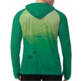 thumbnail image 3 of Sudadera con capucha con protección solar WELIGU Green-haiyangyu para hombre, 3 of 6