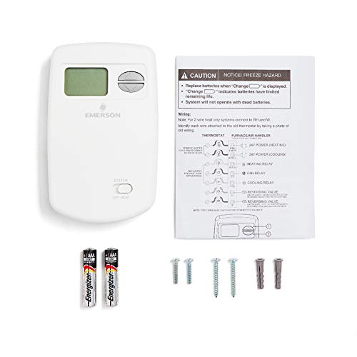 1E78-140 White-Rodgers Thermostat Non Programmable - Walmart.com