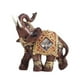 thumbnail image 1 of Wosthever Elefante esculpir estatua estatuilla resina librería decoración Animal artesanía habitación mascotas accesorios recuerdo de la Decoración del hogar Marrón, 3.5x1.8x3.5 pulgadas Pequeño, 1 of 6