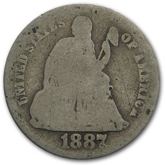 1887-S Liberty Seated Dime Good
