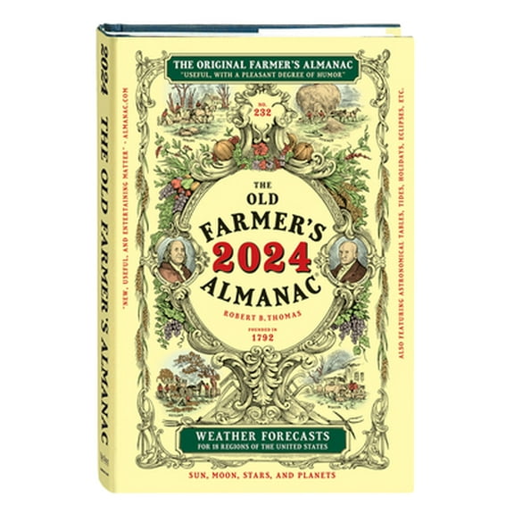 Pre-Owned The 2024 Old Farmer's Almanac (Hardcover) 1571989552 9781571989550