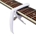 thumbnail image 2 of COMPUKAS Guitar Capo Tuner White Metal 1Set 3.5x2.8x0.4In, 2 of 8