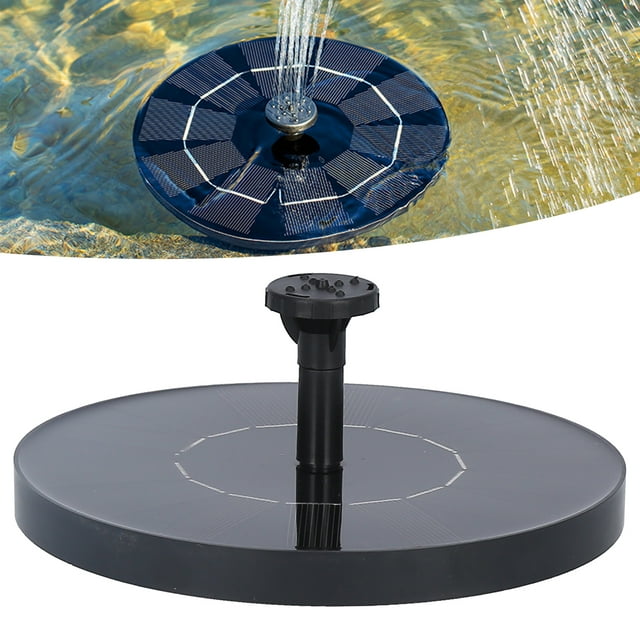 Bomba De Fuente Solar Flotante, Bomba De Fuente Alimentada Por Energía Solar Para Decoración De Jardín, Estanque De Piscina