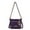 Purple, variant on MKF Collection Loriana Women's Quilted Tote Chic Vegan Leather Bag with Spacious Design by Mia K - Cognac
