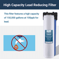 thumbnail image 2 of iSpring Water Systems, LLC iSpring Replacement Water Filters for 2-Stage 20" Whole House Water Filter, 1-Year Supply, Fits WGB22B-PB, 2 of 7