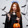 thumbnail image 5 of Vjnyvs 3 Pack LED Light Up Ghost Pumpkin Headbands Halloween Hair Hoop Accessories, 5 of 7