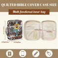 thumbnail image 7 of ZUXONGSY Cross Sunflower Print Bible Case for Women Lightweigh Leopard Print Bible God Is Within Her Carrier Stylish Handbag with Handle Christian Tote Bag for Daily Commuter, 7 of 7