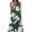 Army Green, variant on Plus Size Summer Long Dresses For Women Sleeveless Swing Sundress Basic Boho Floral V Neck Dress Beach Flowy Dresses For Women