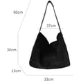 thumbnail image 6 of Zhengup Slouchy Suede Tote Shoulder Bags for Women Large Soft Underarm Bag Working Purse Handbag Travel Satchel Winter Fall, 6 of 7