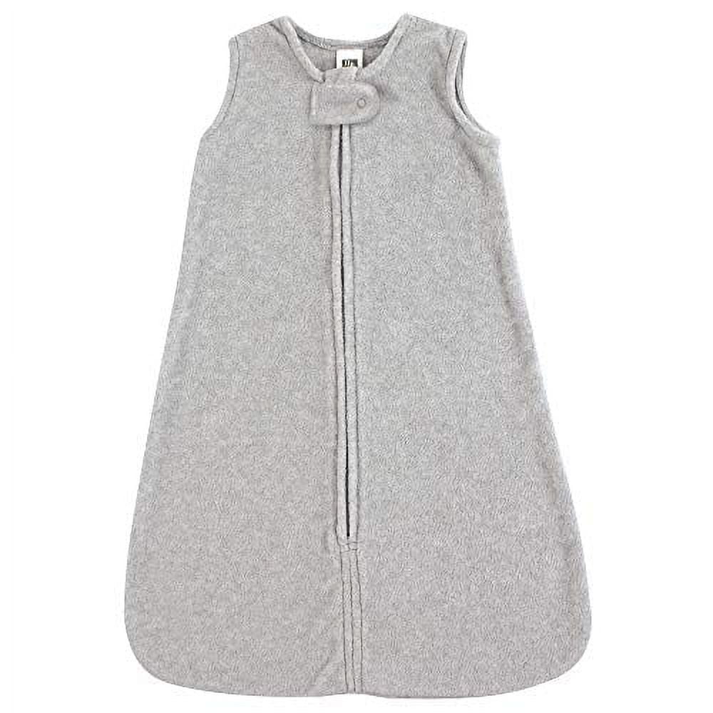 Hudson Baby Infant Plush Sleeping Bag, Sack, Blanket, Heather Gray Fleece, 18-24 Months