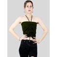 thumbnail image 4 of Set De 2 Blusas De Tirante Para Mujer Crop Top Stretch Canal UNITALLA, 4 of 5
