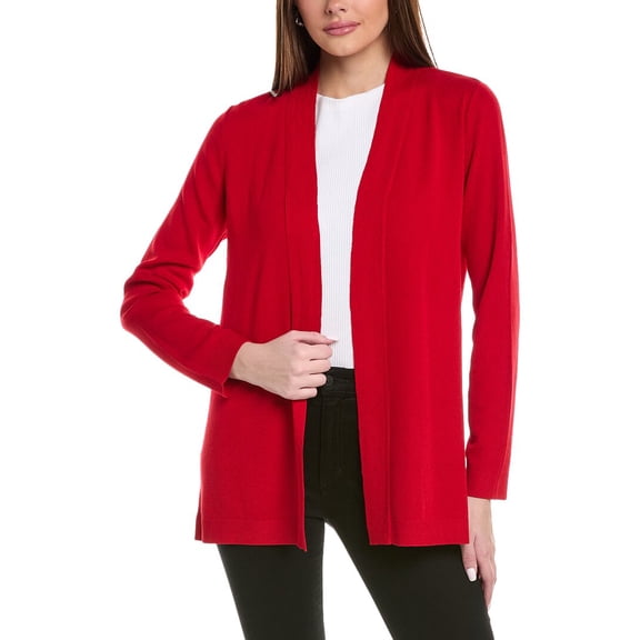 Jones New York womens  Cardigan, xs, Red