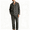Black 2, variant on TKKCS Mens 100% Cotton Long Sleeve Pajama Set Loose Fit Soft Notch Collar Button Down Sleep Loungewear with Pockets Dark Blue XL