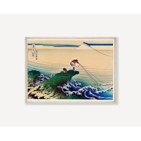 Poster Katsushika Hokusai Print, Japanese Wall Art, Hokusai Print, Vintage Wall Art, Ocean Painting, Woodblock Art-UNFRAMED