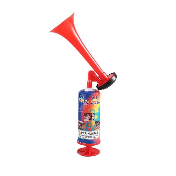 World Cup Cheer Horn Sports Games Concert Atmosphere Horn Hand Push Cheer Horn (Red)