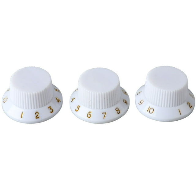 Perillas de guitarra Jadeshay 3 piezas perillas giratorias de potenciómetro de guitarra eléctrica