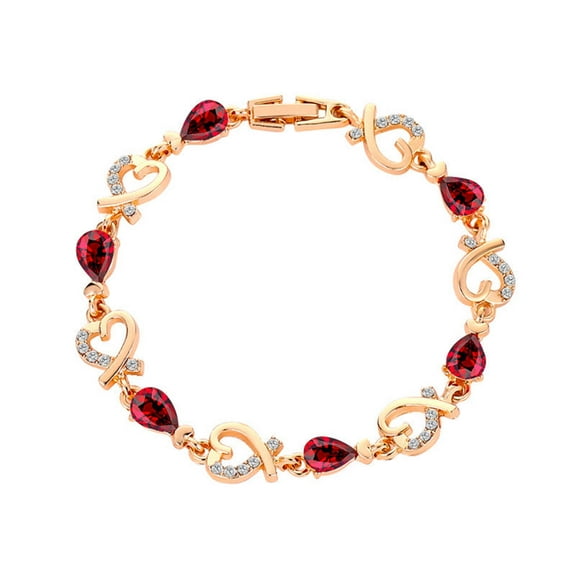 Stylish Colored Crystal Bracelet