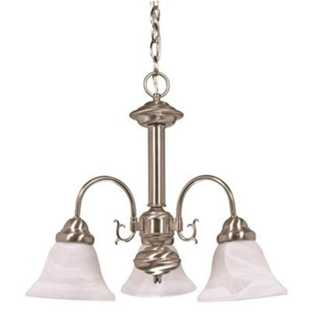 60-182 Chandelier de Transition Nuvo Ballerina&44; Nickel Coussiné