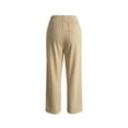 thumbnail image 2 of lnmuld Girls' Solid Polyester Wide Leg Sweatpants with Drawstring Elastic Waist Beige,11-12 Years, 2 of 3