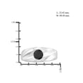 thumbnail image 4 of JewelersClub Black Diamond Rings for Men – 1.00 CTW Genuine Black Diamond Ring for Men – Hypoallergenic 0.925 Sterling Silver Ring Men –Real Diamond Mens Rings Statement Ring – Luxurious Gifts for Him, 4 of 4