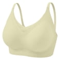 thumbnail image 6 of Npasoilc Seamless Supportive Wireless Bra for Women Push Up Bra Bralette Bras Underwear Mesh Strapless Bra with Molded Cups, 6 of 9