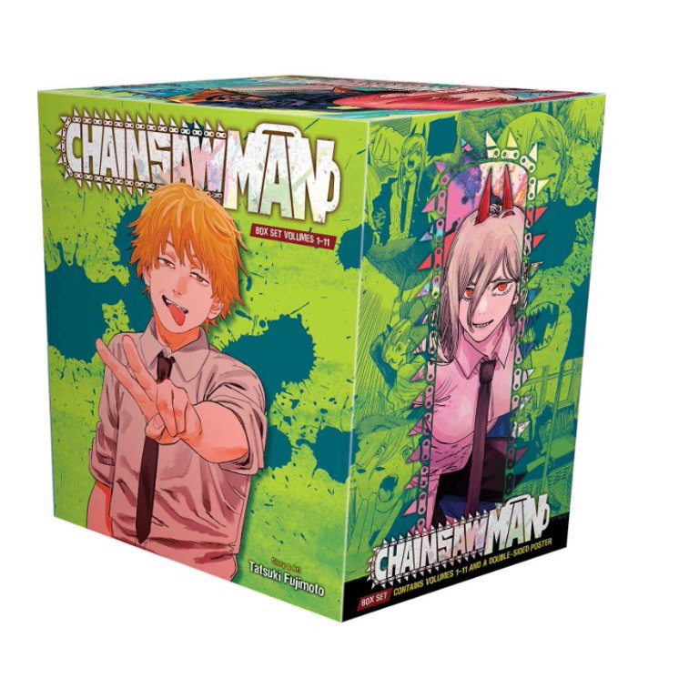 Chainsaw Man Box Set : Includes Volumes 1-11 (Paperback) 