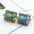 thumbnail image 2 of Miangastore 3pcs Vintage Hollow Scarf Rings Rhinestone Scarf Clips Retro Shawl Buckle Clasps, 2 of 9