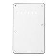 thumbnail image 1 of Placa trasera de la cubierta de la cavidad del trémolo de la guitarra eléctrica de 6 agujeros para ST SQ (blanco) Tmvgtek Deportes Acuáticos, 1 of 6