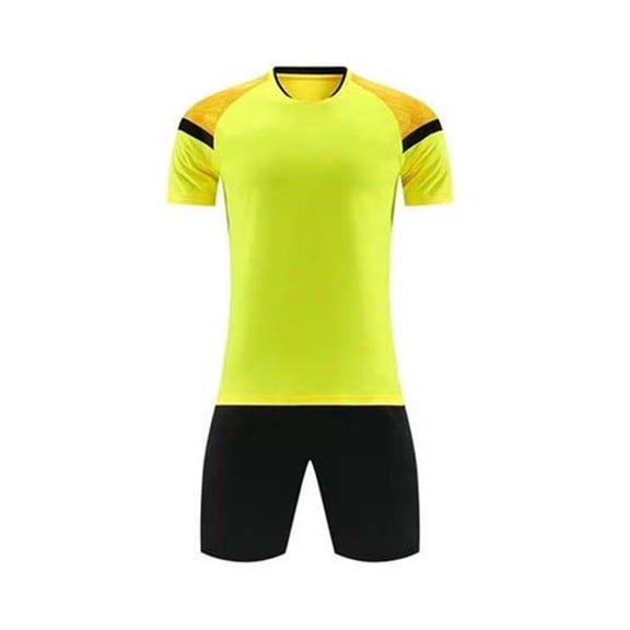 NAISIBABY Boys Athletic Outfits, Quick Dry Performance Basketball T-Shirts and Shorts Activewear Summer Athletic Sets Yellow Size 10-12