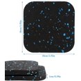 thumbnail image 2 of 6pcs Tapis Anti Vibration Machine A Laver, Tapis Machine Laver Anti Vibration, 10 X 10 Cm Patin Anti Vibration Lave Linge En Caoutchouc Pour Tapi, 2 of 5