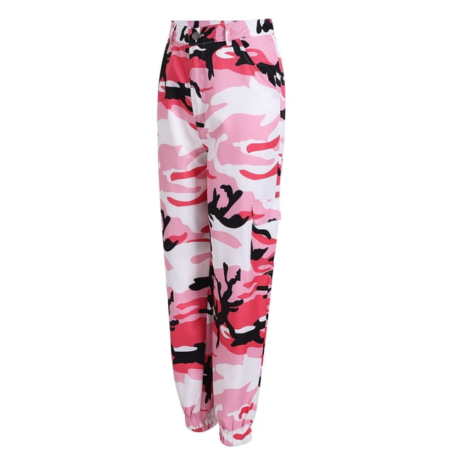 LSLJS Mode Women Pantalon Décontracté à Poches avec Fermeture Éclair