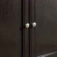 thumbnail image 6 of Sauder Palladia Engineered Wood and Metal 3-Shelf Bookcase in Wind Oak, 6 of 6