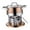 Rose Gold, variant on Lipstore Alcohol Stove Hot Pot Food Warmer with Lid Kitchen Cookware Stainless Steel Soup Gold