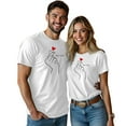 thumbnail image 4 of BlankRift Mens Tees Valentines Day Matching Couples T Shirts for Him and Her Crew Neck Short Sleeve Pullover Top Husband Wife Valentine Shirt Graphic Tees Men White S, 4 of 4